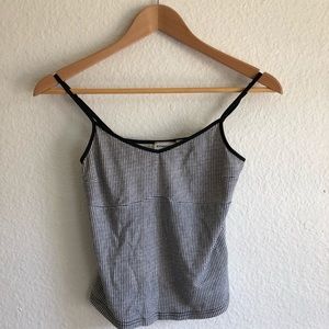 Checkered tank top
